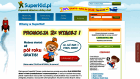 What Superkid.pl website looked like in 2020 (3 years ago)