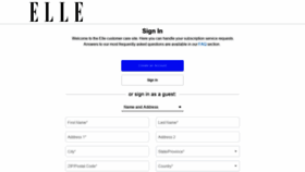 What Service.elle.com website looked like in 2020 (4 years ago)