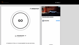 What Speedmeter.de website looked like in 2020 (3 years ago)