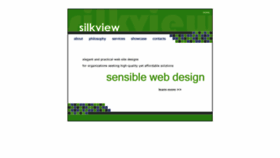 What Silkview.com website looked like in 2020 (3 years ago)