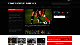 What Sportsworldnews.com website looked like in 2020 (3 years ago)