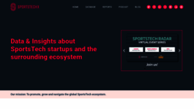 What Sportstechx.com website looked like in 2020 (3 years ago)