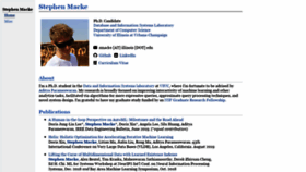 What Smacke.net website looked like in 2020 (5 years ago)