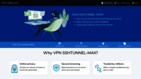 What Sshvpn-vpsmax.com website looked like in 2020 (3 years ago)
