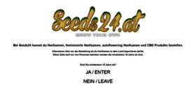 What Seeds24.at website looked like in 2020 (3 years ago)