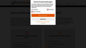 What Stromschalten.de website looked like in 2020 (3 years ago)