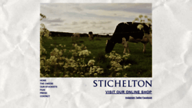What Stichelton.co.uk website looked like in 2020 (3 years ago)