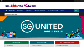 What Ssg-wsg.gov.sg website looked like in 2020 (3 years ago)