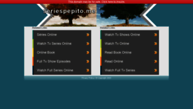 What Seriespepito.me website looked like in 2020 (3 years ago)