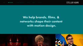 What Stellarhawk.tv website looked like in 2020 (3 years ago)