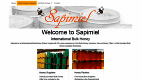 What Sapimiel.com website looked like in 2020 (3 years ago)