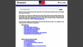 What Svensons.com website looked like in 2020 (3 years ago)