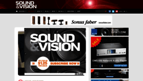 What Soundandvisionmag.com website looked like in 2020 (3 years ago)