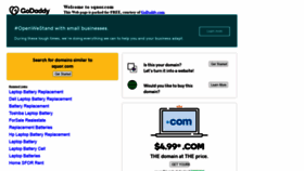 What Squor.com website looked like in 2020 (3 years ago)