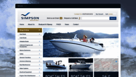 What Simpson-marine.co.uk website looked like in 2020 (3 years ago)