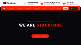 What Stackposts.com website looked like in 2020 (3 years ago)