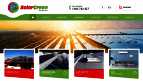 What Solargreen.net.au website looked like in 2020 (3 years ago)