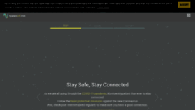 What Speedof.me website looked like in 2020 (3 years ago)