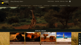 What Savanatur.com website looked like in 2020 (3 years ago)
