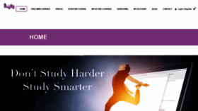 What Studydance.me website looked like in 2020 (3 years ago)