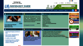 What Sociologyguide.com website looked like in 2020 (3 years ago)