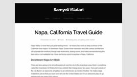 What Samyelivillalari.com website looked like in 2020 (3 years ago)