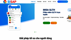 What Sisap.vn website looked like in 2020 (3 years ago)
