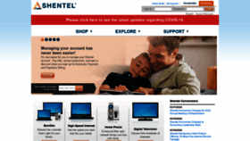 What Shentel.com website looked like in 2020 (3 years ago)