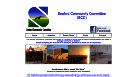 What Seafordcc.org website looked like in 2020 (4 years ago)