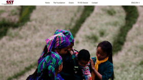What Sstfoundation.org website looked like in 2020 (3 years ago)