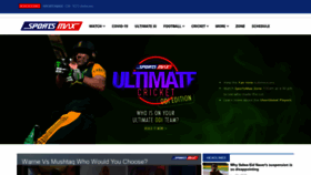 What Sportsmax.tv website looked like in 2020 (3 years ago)