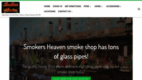 What Smokersheavenkc.com website looked like in 2020 (3 years ago)
