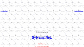 What Sylvana.net website looked like in 2020 (3 years ago)