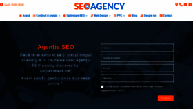 What Seoagency.ro website looked like in 2020 (3 years ago)