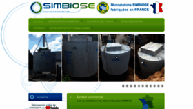What Simbiose.fr website looked like in 2020 (3 years ago)