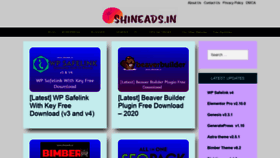 What Shineads.in website looked like in 2020 (3 years ago)