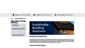 What Sustainablebuildingsolutions.co.uk website looked like in 2020 (3 years ago)