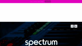 What Spectrumfm.net website looked like in 2020 (3 years ago)
