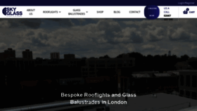 What Skyglass.co.uk website looked like in 2020 (3 years ago)
