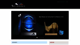 What Spectrasonics.net website looked like in 2020 (3 years ago)
