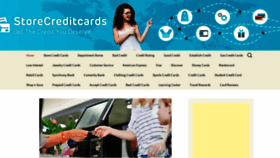 What Storecreditcards.org website looked like in 2020 (3 years ago)