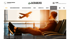 What Saudiairlines.biz website looked like in 2020 (3 years ago)