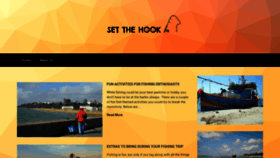 What Setthehook.ca website looked like in 2020 (3 years ago)