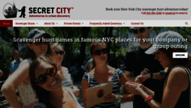 What Secretcityny.com website looked like in 2020 (3 years ago)