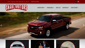 What Shawmotors280.com website looked like in 2020 (3 years ago)