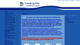 What Swimcapsbyfran.com website looked like in 2020 (3 years ago)