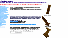What Staircases.org website looked like in 2020 (5 years ago)
