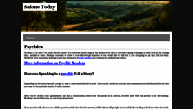 What Salonetoday.com website looked like in 2020 (3 years ago)