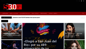 What Socialestrespuntocero.mx website looked like in 2020 (3 years ago)