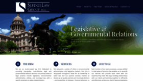What Sledgelaw.com website looked like in 2020 (3 years ago)